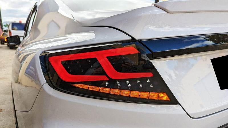 Black Edition Full LED Dynamic Tail Lights Fit For Subaru WRX VB 2022-2024 TL-SB027LS - Machter