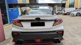 Black With White Bar Full LED Dynamic Tail Lights Fit For Subaru WRX VB 2022-2024 TL-SB030LS - Machter