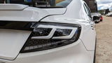 Black With White Bar Full LED Dynamic Tail Lights Fit For Subaru WRX VB 2022-2024 TL-SB030LS - Machter