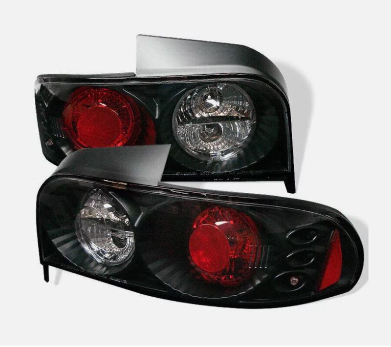JDM Black Altezza Tail Lights Fit For Subaru Impreza Sedan GC8 WRX STI Turbo RX 1992-2000 TL-SB034LS - Machter