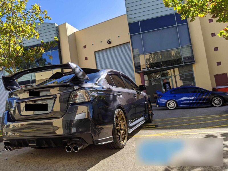 V4 Smoke LED Dynamic Tail Lights Fit For Subaru WRX STI VA 2015-2021 TL-SB042LS - Machter