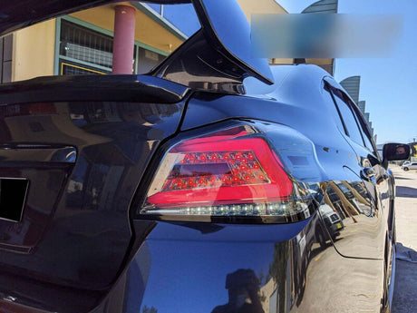 V4 Smoke LED Dynamic Tail Lights Fit For Subaru WRX STI VA 2015-2021 - Machter
