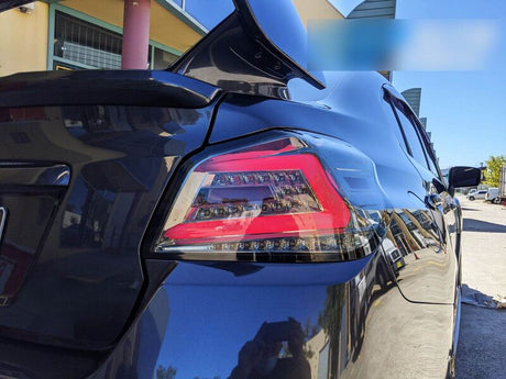 V4 Smoke LED Dynamic Tail Lights Fit For Subaru WRX STI VA 2015-2021 - Machter