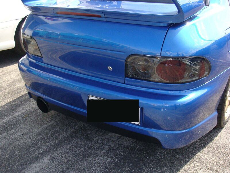 Smoked Altezza Tail Lights Fit For Subaru Impreza Sedan GC8 RX WRX STI 1992-2000 TL-SB049LS - Machter