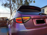 Black 3D LED Tail Light Dynamic Signal Fit For Subaru Impreza WRX RS STI Hatchback 2008-2013 TL-SB051LS - Machter
