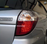 Clear Red LED Tail Lights Fit For Subaru Legacy Liberty Outback 2003-2009 TL-SB061LS - Machter