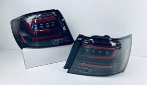 Black Red LED Taillights Dynamic Signal Fit For Subaru Impreza WRX STI G3 4D 2008-2013 TL-SB062LS - Machter