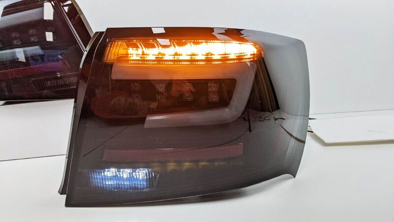 Black Edition LED Taillights Dynamic Signal Fit For Subaru Impreza WRX STI G3 4D 2008-2013 TL-SB063LS - Machter