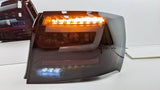 Black Edition LED Taillights Dynamic Signal Fit For Subaru Impreza WRX STI G3 4D 2008-2013 TL-SB063LS - Machter