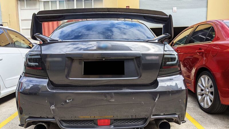 Black Edition LED Taillights Dynamic Signal Fit For Subaru Impreza WRX STI G3 4D 2008-2013 TL-SB063LS - Machter