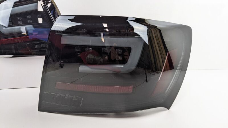 Black Edition LED Taillights Dynamic Signal Fit For Subaru Impreza WRX STI G3 4D 2008-2013 TL-SB063LS - Machter