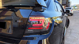 Black Edition LED Taillights Dynamic Signal Fit For Subaru Impreza WRX STI G3 4D 2008-2013 TL-SB063LS - Machter