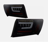 Black Edition LED Taillights Dynamic Signal Fit For Subaru Impreza WRX STI G3 4D 2008-2013 TL-SB063LS - Machter