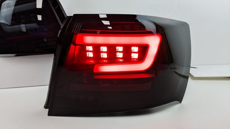 Black Edition LED Taillights Dynamic Signal Fit For Subaru Impreza WRX STI G3 4D 2008-2013 TL-SB063LS - Machter