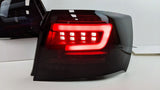 Black Edition LED Taillights Dynamic Signal Fit For Subaru Impreza WRX STI G3 4D 2008-2013 TL-SB063LS - Machter