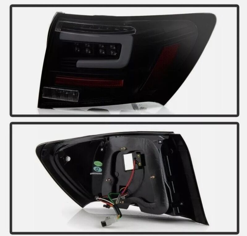 Black Edition LED Taillights Dynamic Signal Fit For Subaru Impreza WRX STI G3 4D 2008-2013 TL-SB063LS - Machter
