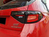 Black Edition R Dynamic Indicator LED Taillight Fit For Subaru Impreza WRX RS STI Hatchback TL-SB065LS - Machter