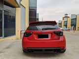 Black Edition R Dynamic Indicator LED Taillight Fit For Subaru Impreza WRX RS STI Hatchback TL-SB065LS - Machter