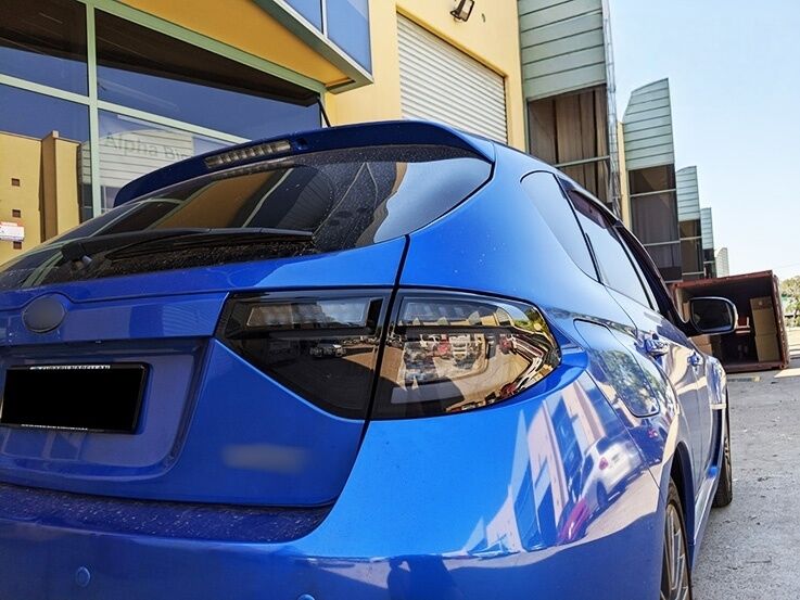 Black Edition 3D Dynamic Indicator LED Taillight Fit For Subaru Impreza WRX RS STI Hatchback TL-SB066LS - Machter