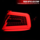 Spec D Smoke LED Taillights Dynamic Signal Fit For Subaru Impreza WRX STI G3 4D 2008-2013 TL-SB071LS - Machter