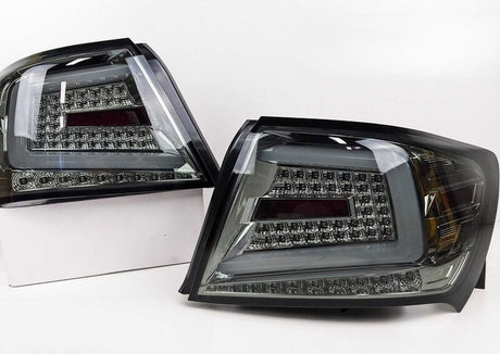 Spec D Smoke LED Taillights Dynamic Signal Fit For Subaru Impreza WRX STI G3 4D 2008-2013 - Machter