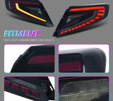V4 Smoke Red LED Dynamic Taillights Fit For Subaru WRX VB 2022-2025 TL-SB072LS - Machter