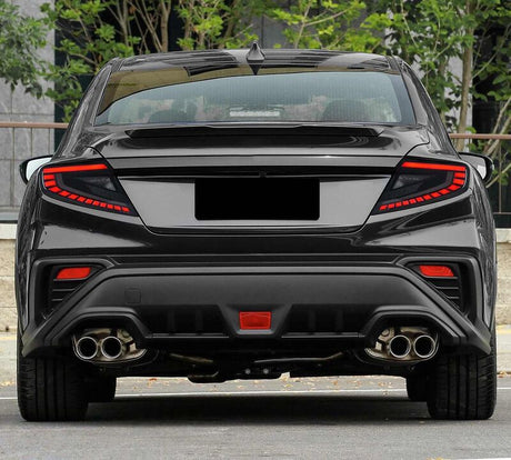 V4 Smoke Red LED Dynamic Taillights Fit For Subaru WRX VB 2022-2025 TL-SB072LS - Machter