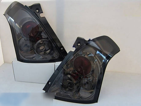 Smoked Altezza Tail Lights Fit For Suzuki Swift Sport Hatchback 2004-2006 - Machter