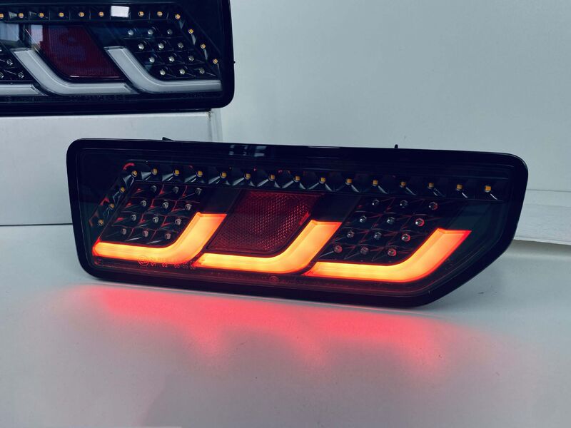3D Black Full LED Sequential Indicator Tail Lights Fit For Suzuki Jimny 2018-2024 TL-SU025LS - Machter