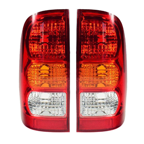 Pair Of LH+RH Tail Light Lamp Fit For Toyota Hilux Style Side 2005-2011 2WD Ute TL-TA003 - Machter