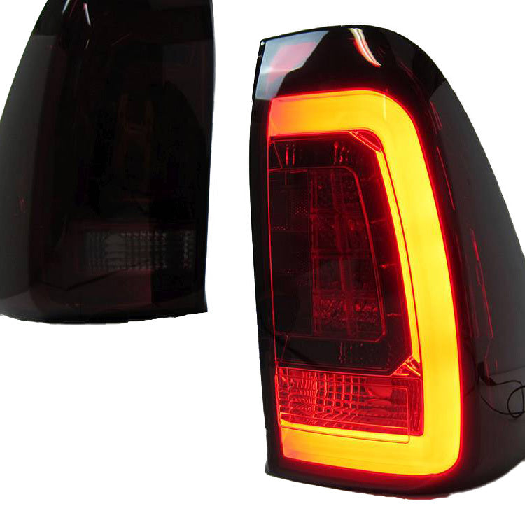 Smoke Red LED 3D Tail Lights Fit For Toyota Hilux REVO SR5 VIGO 2015-2020 TL-TA004LS - Machter
