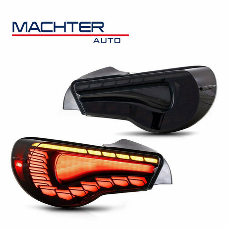 Vland V2 Smoke LED Tail Lights Fit For Toyota 86 GT GTS For Subaru BRZ 2012-2021 TL-TA011LS - Machter