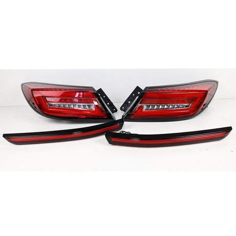 Intec Red LED Dynamic Tail Lights Fit For Toyota 86 GR86 For Subaru BRZ 2022-2023 TL-TA017LS - Machter