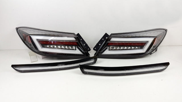 Intec Black LED Dynamic Tail Lights Fit For Toyota 86 GR86 For Subaru BRZ 2022-2023 TL-TA019LS - Machter