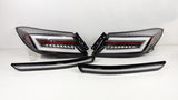 Intec Black LED Dynamic Tail Lights Fit For Toyota 86 GR86 For Subaru BRZ 2022-2023 TL-TA019LS - Machter