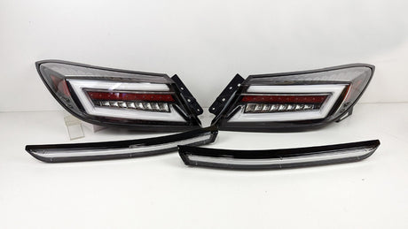 Intec Black LED Dynamic Tail Lights Fit For Toyota 86 GR86 For Subaru BRZ 2022-2023 TL-TA019LS - Machter