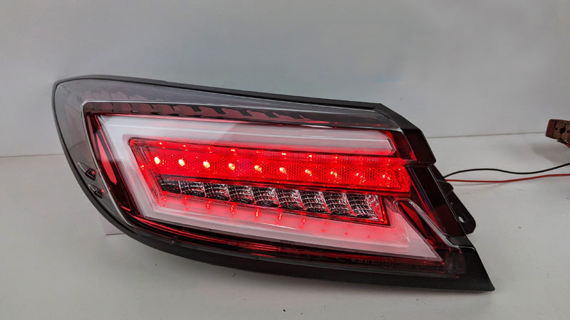 Intec Clear Red LED Dynamic Tail Lights Fit For Toyota 86 GR86 For Subaru BRZ 2022-2023 TL-TA022LS - Machter
