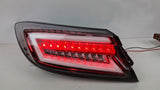 Intec Clear Red LED Dynamic Tail Lights Fit For Toyota 86 GR86 For Subaru BRZ 2022-2023 TL-TA022LS - Machter