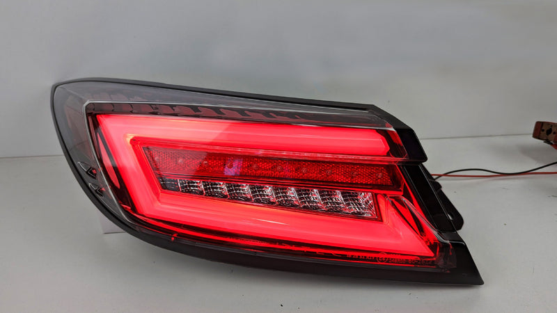 Intec Clear Red LED Dynamic Tail Lights Fit For Toyota 86 GR86 For Subaru BRZ 2022-2023 TL-TA022LS - Machter