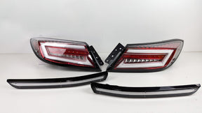 Intec Clear Red LED Dynamic Tail Lights Fit For Toyota 86 GR86 For Subaru BRZ 2022-2023 TL-TA022LS - Machter