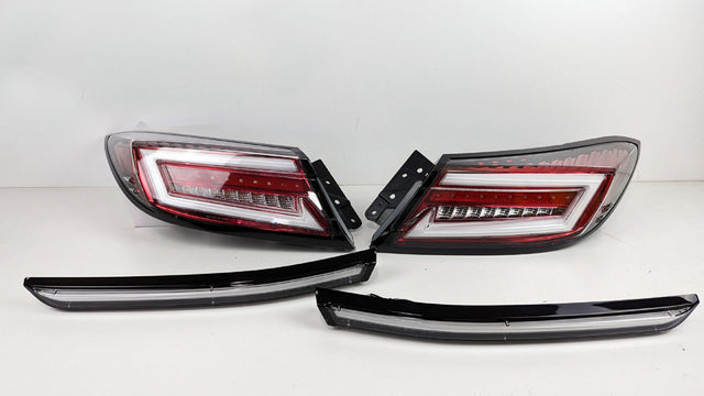 Intec Clear Red LED Dynamic Tail Lights Fit For Toyota 86 GR86 For Subaru BRZ 2022-2023 TL-TA022LS - Machter