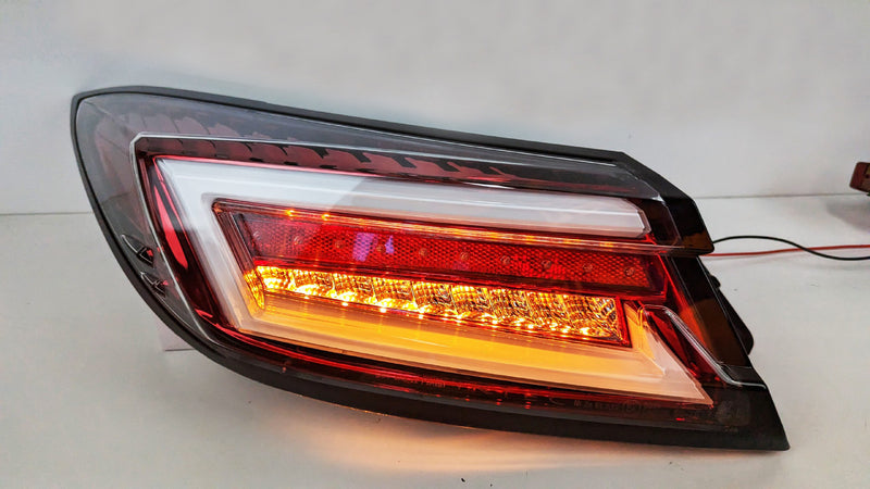 Intec Clear Red LED Dynamic Tail Lights Fit For Toyota 86 GR86 For Subaru BRZ 2022-2023 TL-TA022LS - Machter