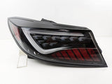 OLM Black White Bar LED Dynamic Tail Lights Fit For Toyota 86 GR86 For Subaru BRZ 2022-2023 TL-TA025LS - Machter
