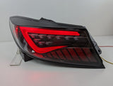 OLM Black Red Bar LED Dynamic Tail Lights Fit For Toyota 86 GR86 For Subaru BRZ 2022-2023 TL-TA026LS - Machter