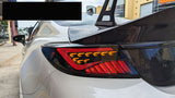OLM Black Edition LED Dynamic Tail Lights Fit For Toyota 86 GR86 For Subaru BRZ 2022-2023 TL-TA027LS - Machter