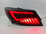 OLM Black Edition LED Dynamic Tail Lights Fit For Toyota 86 GR86 For Subaru BRZ 2022-2023 TL-TA027LS - Machter