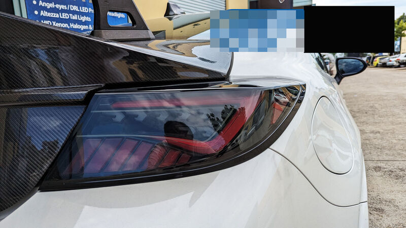 OLM Black Edition LED Dynamic Tail Lights Fit For Toyota 86 GR86 For Subaru BRZ 2022-2023 TL-TA027LS - Machter