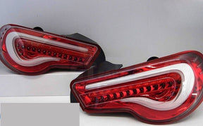 Clear Red LED Tail Light Fit For Toyota 86 FT86 GTS For Subaru BRZ ZN6 Dynamic Blinker 2012-2021 TL-TA029LS - Machter