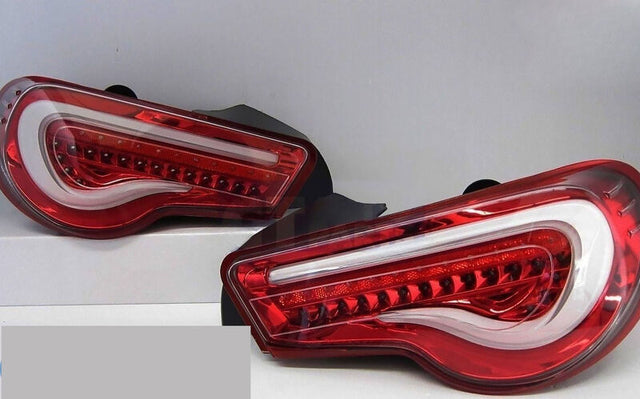 Clear Red LED Tail Light Fit For Toyota 86 FT86 GTS For Subaru BRZ ZN6 Dynamic Blinker 2012-2021 TL-TA029LS - Machter