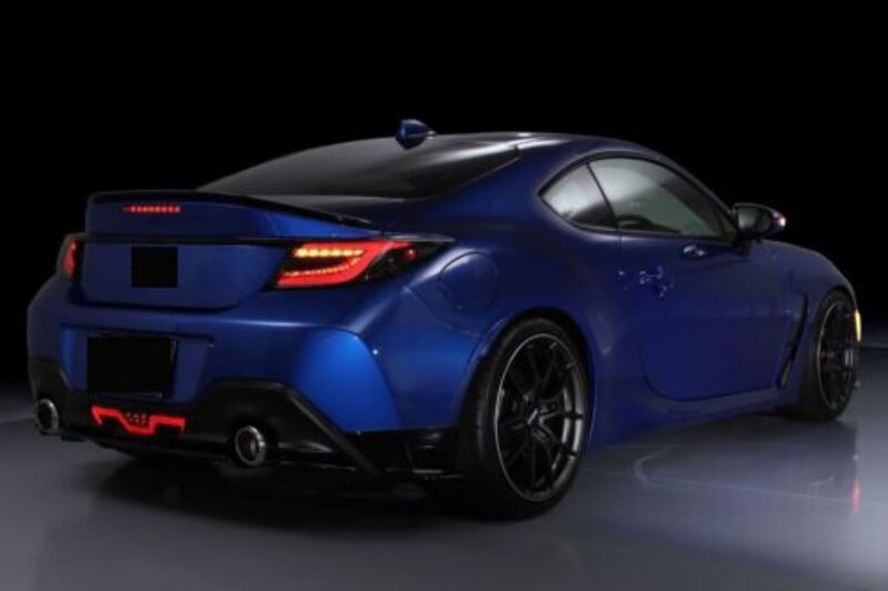 Black White Bar LED Dynamic Tail Lights Fit For Toyota 86 GR86 For Subaru BRZ 2022-2023 TL-TA032LS - Machter